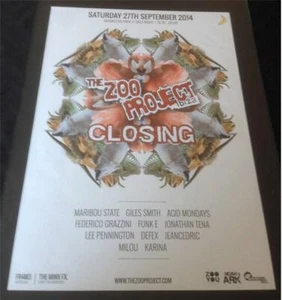 THE ZOO PROJECT 2014 @ GALA NIGHT BENIMUSSA PARK - IBIZA CLUB POSTERS - ANIMALS - Picture 1 of 19
