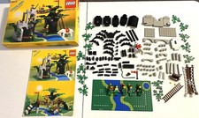 Lego 6071 Forestmen's Crossing Set With Box And Manual Vintage