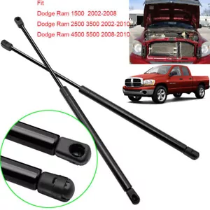 Amortiguador capó delantero soporte elevación puntales de gas para camioneta Dodge RAM 1500 2 piezas - Imagen 1 de 12