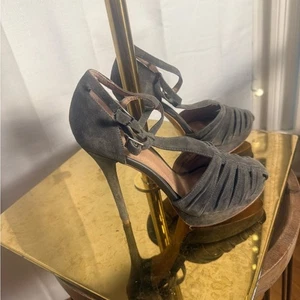 Joie Gray Heels Sophisticated Style 7.5 - Picture 1 of 11