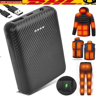 Powerbank 20000mAh Akku Ladegerät USB 5V Für Beheizbare Weste Jacke Heizweste - Bild 1 von 4