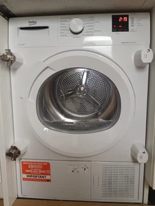 Beko DTIKP71131W Integrated Built-In Heat Pump Tumble Dryer - White - Picture 1 of 4