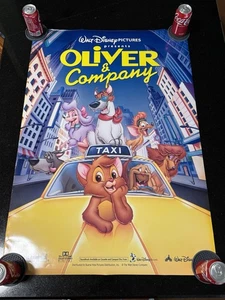 Locandina film Disney 1988 vintage - Oliver e compagnia - DS un foglio - Foto 1 di 8