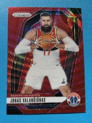 2024-25 Panini Prizm - Jonas Valanciunas #76 Ruby Wave Prizm - Image 1 of 2