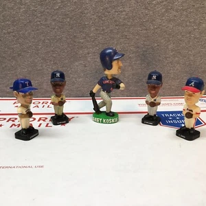 Baseball Mini Bobbleheads Lot Of (5) Baseball Player Figures *Free Shipping * - Picture 1 of 9