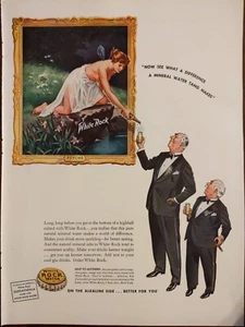 vintage 1941 White Rock beverages print ad. From the mineral springs to you... - Picture 1 of 1