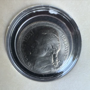 1989-P Jefferson Nickel Struck 10% Off-center  ERROR COIN - Picture 1 of 8