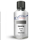 Touch Up Lack für Toyota Corolla Silber 1C0 Stein Chip Bürste Kratzer