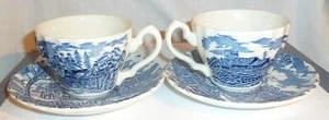Zwei Kaffeegedecke Tasse und Untertasse. England! 1982 - Bild 1 von 6