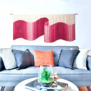 Aurtem Tapestry Wall Hanging Art Hand Woven Home Living Room Bedroom Decoration - Picture 1 of 13