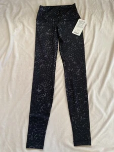 Lululemon Wunder Under Pant *Full-On Luon, Roll Down Size 6 Leggings Pants - Picture 1 of 10