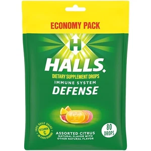 Defense Assorted Citrus Vitamin C Drops Economy Pack 80 Drops - Picture 1 of 12