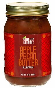 Green Jay Gourmet Apple Butter - All-Natural, Gluten-Free Fruit Spread -...