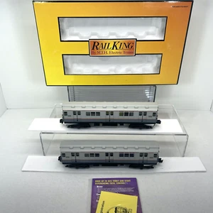 MTH RailKing 30-2373-3 MTA R-12 NonPowered 2-Car Subway AddOn Set O New New York - Picture 1 of 24