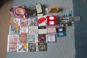JOB LOT OF NINTENDO DS CONSOLES AND GAMES INCLUDING DS 3D