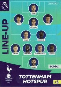 Panini Adrenalyn XL Premier League 2020/21 Nr. 99 Line-Up Tottenham - Picture 1 of 1