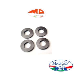 KIT 4 RONDELLE 7mm MD PER PRIGIONIERI TESTA Vespa 50 Special 125 Et3 PK Ape PX - Foto 1 di 1