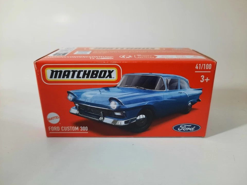 Matchbox 2024 Mattel Ford Custom 300 41/100 Box Modellino 1/64 - Immagine 1 di 1