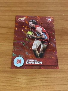 2021 Select Footy Stars Prestige Orange Parallel JORDAN DAWSON # 209/210  - Picture 1 of 1