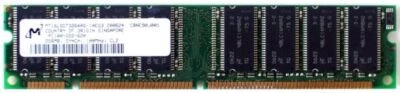 Memory 256mb,synch,100mhz,cl2 mt16lsdt3264ag-10eg3 pc100-222-620 - Image 1 of 2