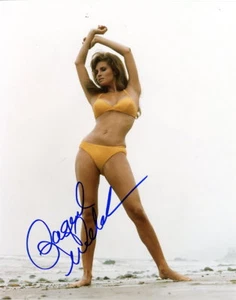  Sexy Signed RP Raquel Welch 8X10 Color Photo w/coa  Free Shipping  - Picture 1 of 1