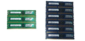 Lot of 9 HP 2GB 2Rx8 PC3-10600R-9-10-B0 - Picture 1 of 5