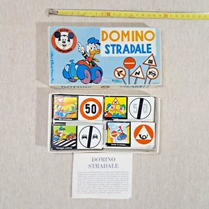 Gioco Domino stradale Walt Disney vintage - Vintage Walt Disney Road Domino Game - Imagen 1 de 2