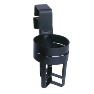 2 Black Cup Can Bottle Holders for Car-Truck-Auto Interior, Window Dash Mount - Picture 1 of 1