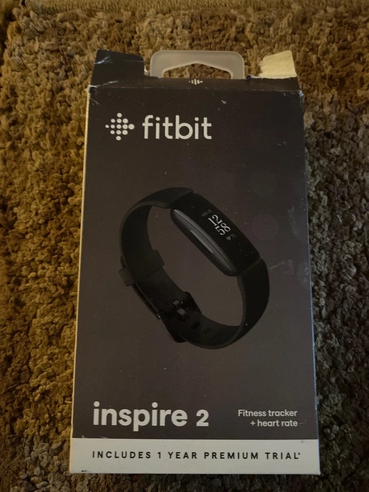 Fitbit Inspire 2 Activity Tracker -Fitness tracker + Heart Rate -Black, Used, N2 - Image 1 of 4