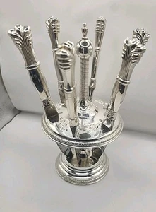 STERLINGSILBER GRIFFE 6ER SET OBSTMESSER, Esco STERLING HALTER VINTAGE - Bild 1 von 21
