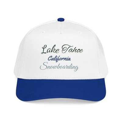 Para hombres Lake Tahoe Snowboard Gorra de Béisbol Sombrero Azul Real Verde Moda Nueva Foto 1 de 2