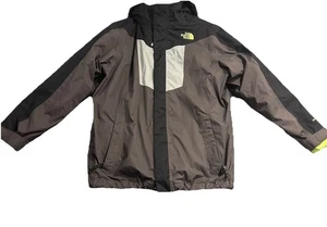 The North Face Hyvent Jungen Jacke & Fleece L 14-16 Kapuze schwarz/neon leichter Fehler - Bild 1 von 14