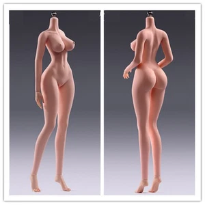 YM503 1/6 Female Body Large Breast Thin Waist Girl Hands Foot 12" Action Figure - Picture 1 of 28