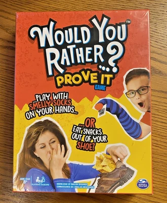 Would You Rather…? Prove It, Hilarious Family Game of Demented Dilemmas NEW - Image 1 of 4