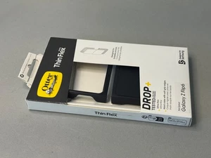 NEW OtterBox Thin Flex Galaxy Z Flip6 Black Rugged Case OEM 77-95812 🇺🇸 Flip 6 - Picture 1 of 3