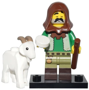 LEGO® Minifigure col25-5 Goatherd Serie 25 Set Completo con Supporto e Accesso - Foto 1 di 1