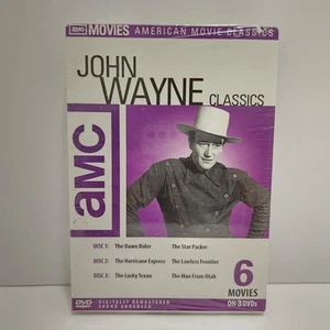 AMC Movies: John Wayne Classics (3-DVD, 2004, Genius Entertainment) NEW SEALED  - Picture 1 of 12