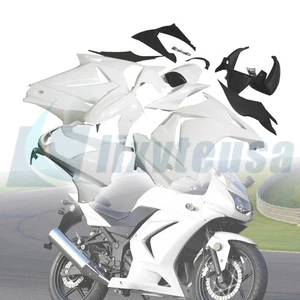 Unpainted Bodywork Fairing Kit Fit For Kawasaki Ninja 250R EX250 2008 - Picture 1 of 12