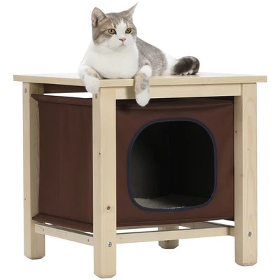 Muebles de interior para casa para gatos, pequeña casa para perros, diseño colgante cueva para gatos con Thi... Foto 1 de 4