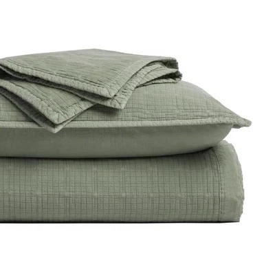 Juego de edredón y farsa de algodón lavado a la piedra Evergrace Homes - King Foto 1 de 4