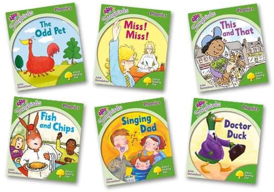 Oxford Reading Tree Songbirds Phonics: Level 2: Mixed Pack of 6 by Julia Donalds - Image 1 of 1