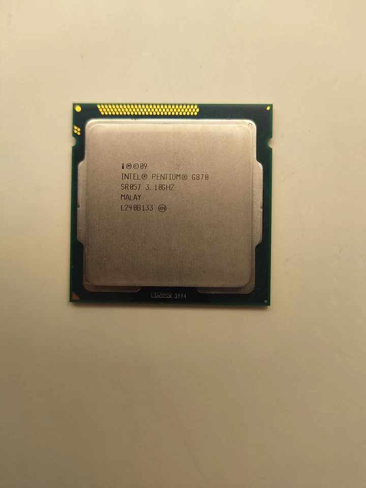 Intel Pentium G870 3.10GHz Dual Core LGA 1155 / Socket H2 CPU Processor - Image 1 of 1