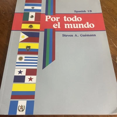 A Beka Spanish 1B Por Todo El Mundo Study Guide SC - Image 1 of 3