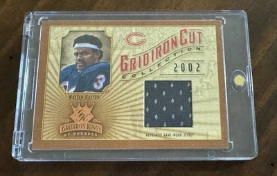 2002 Donruss Gridiron Kings Cut Collection Walter Payton Patch 396/400 - Image 1 of 2