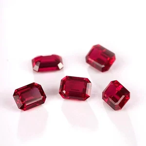 Natural 120 Pcs Mozambique Emerald Ruby Certified Stunning Gemstone Lot + Gift - Picture 1 of 5