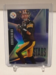 2015 CERTIFIED STARS MIRROR BLUE #11 - BEN ROETHLISBERGER #ED 25/99 - Picture 1 of 2