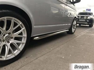 Side Bars Curved To Fit Audi Q7 2015+ 4x4 Steps Tubes Car Accessories Stainless - Picture 1 of 2