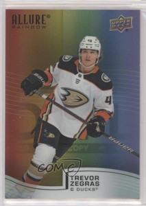 2021-22 Upper Deck Allure Rainbow Double Trevor Zegras #R-41 Rookie RC