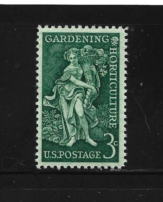 Estampilla de Estados Unidos Scott-# 1100-3c-como nueva/NH-OG-1958-"Bountiful Earth" Foto 1 de 1