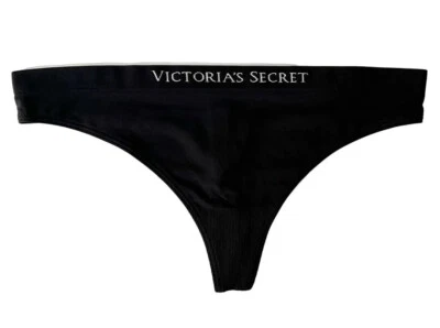 Victoria’s Secret String Tanga Slip Unterhose S 36 M 38 L 40 XL 42 schwarz NEU - Bild 1 von 4